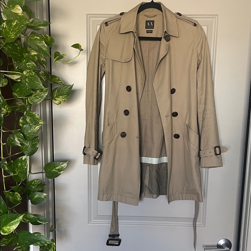Armani Exchange Beige Coat